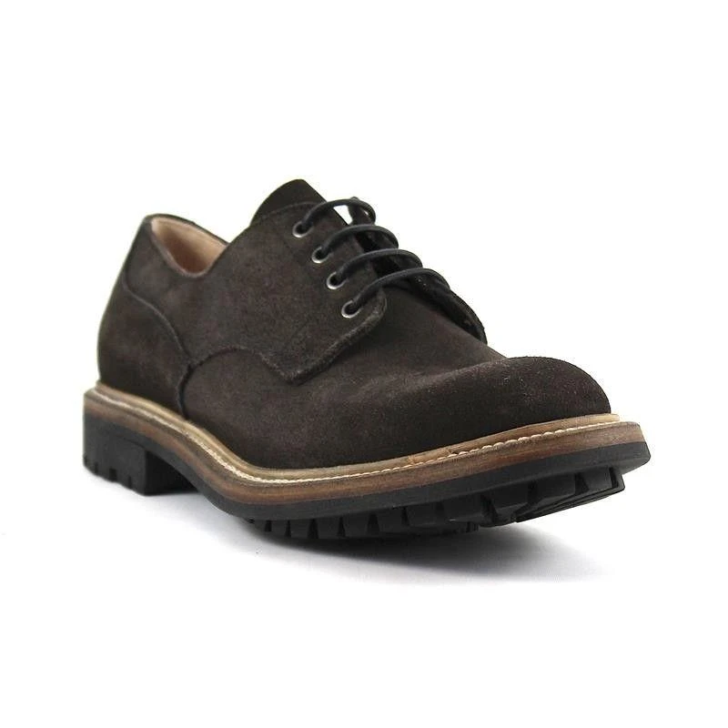 商品Church's|Church's women's brown suede lace up shoes,价格¥3749,第2张图片详细描述