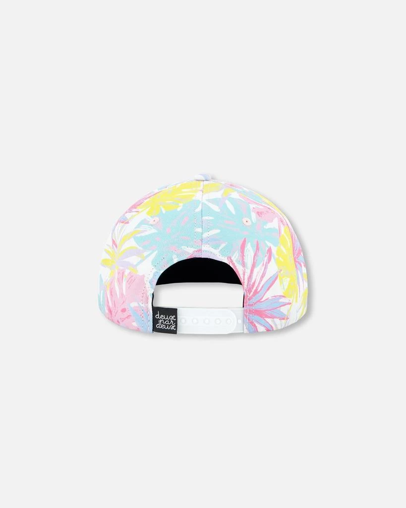 商品Deux par Deux|Cap Palm Leaf Pastel Print,价格¥286,第3张图片详细描述