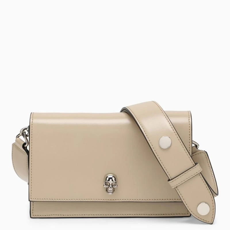 商品Alexander McQueen|Small beige Skull bag,价格¥7346,第1张图片