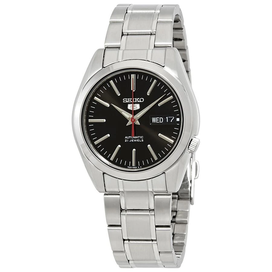 商品Seiko|Series 5 Automatic Black Dial Men's Watch SNKL45,价格¥807,第1张图片