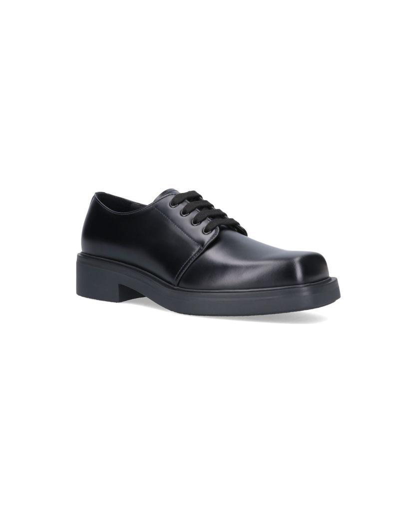 商品Prada|Brushed Leather Derby,价格¥4928,第4张图片详细描述