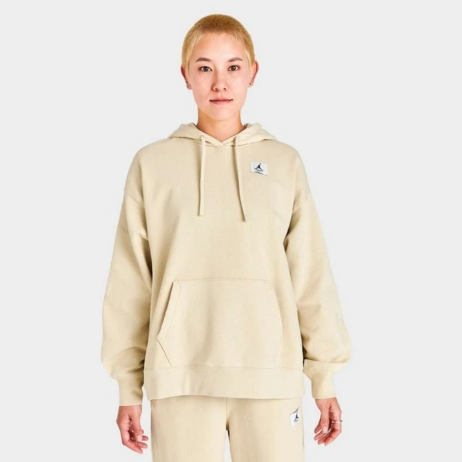 商品Jordan|Women's Jordan Flight Label Fleece Hoodie,价格¥151,第1张图片