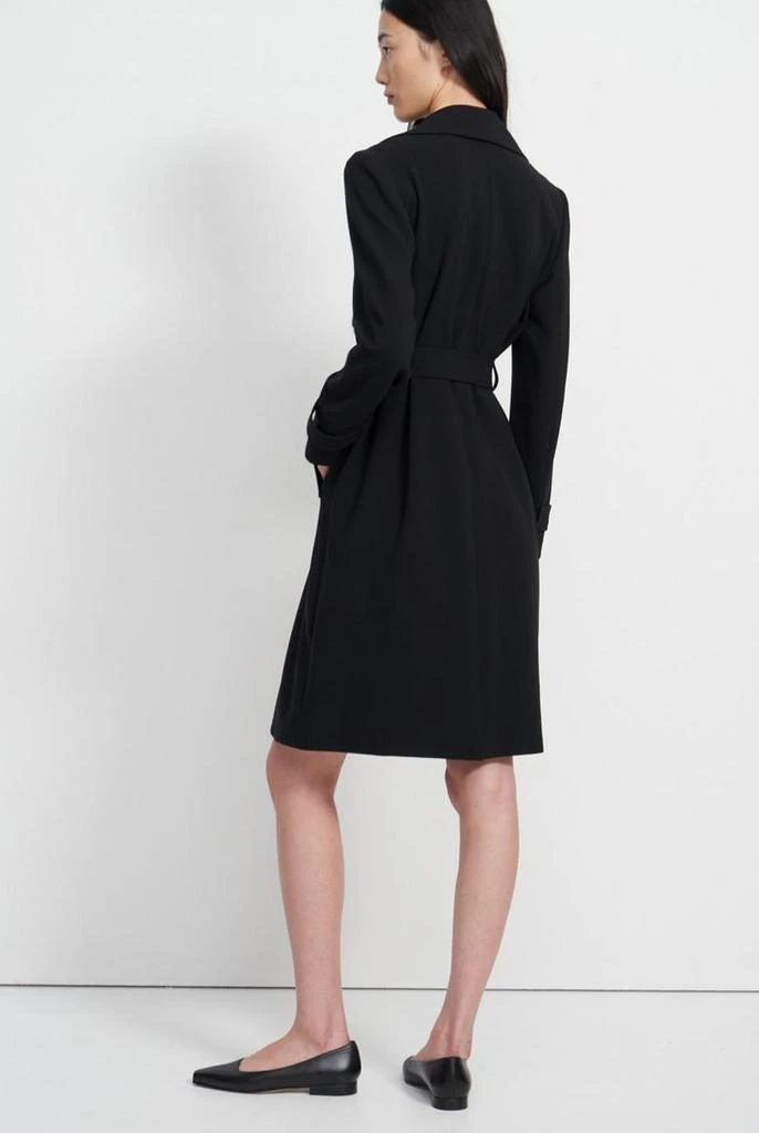 商品Theory|Oaklane trench coat in crepe,价格¥6187,第3张图片详细描述