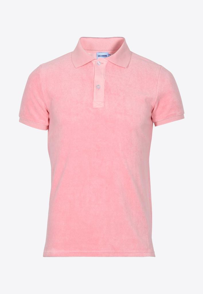 商品Les Canebiers|Cabanon Polo T-shirt in Baby Pink,价格¥1205,第1张图片