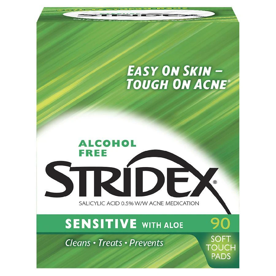 商品Stridex|水杨酸棉片 含芦荟,价格¥55,第1张图片