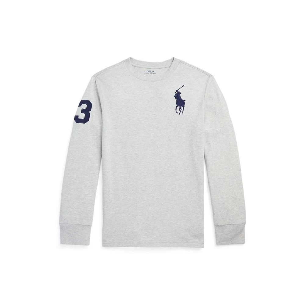 商品Ralph Lauren|Big Boys Big Pony Jersey T-shirt,价格¥74,第1张图片