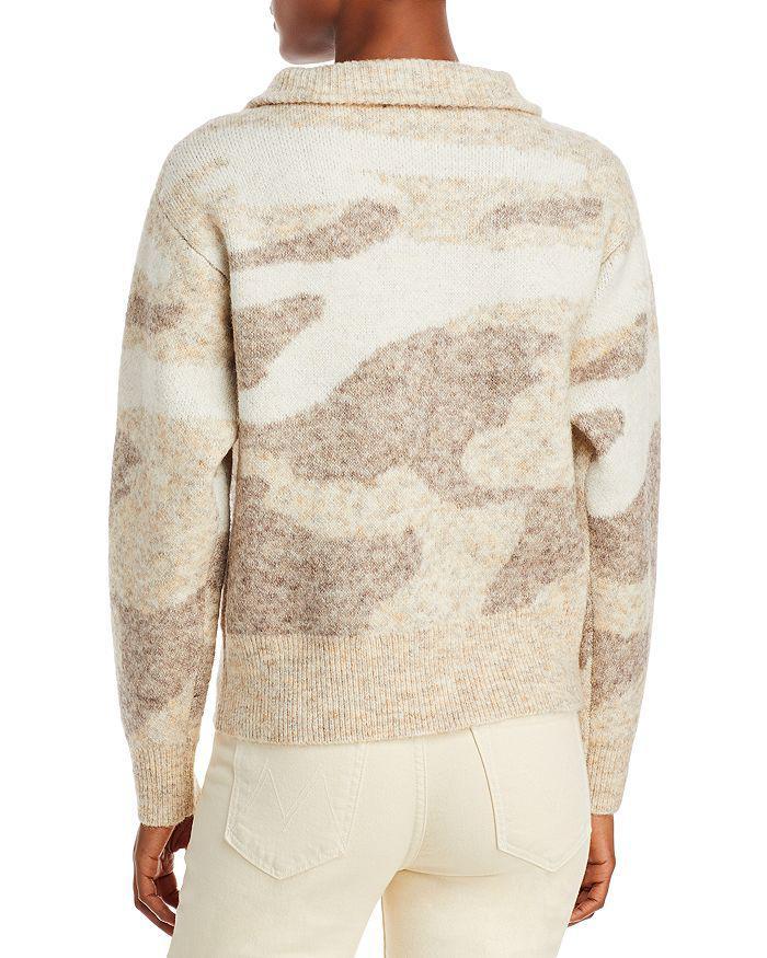 商品AQUA|Camo Pattern Knit Sweater - 100% Exclusive,价格¥652,第4张图片详细描述