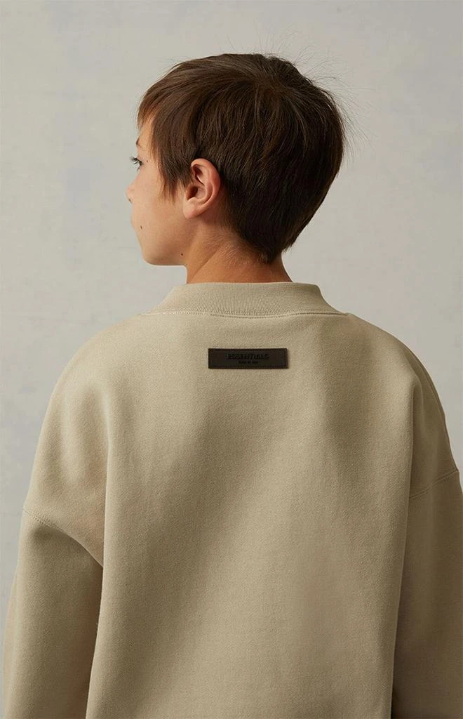 商品Essentials|Wheat Crew Neck Sweatshirt,价格¥166,第5张图片详细描述