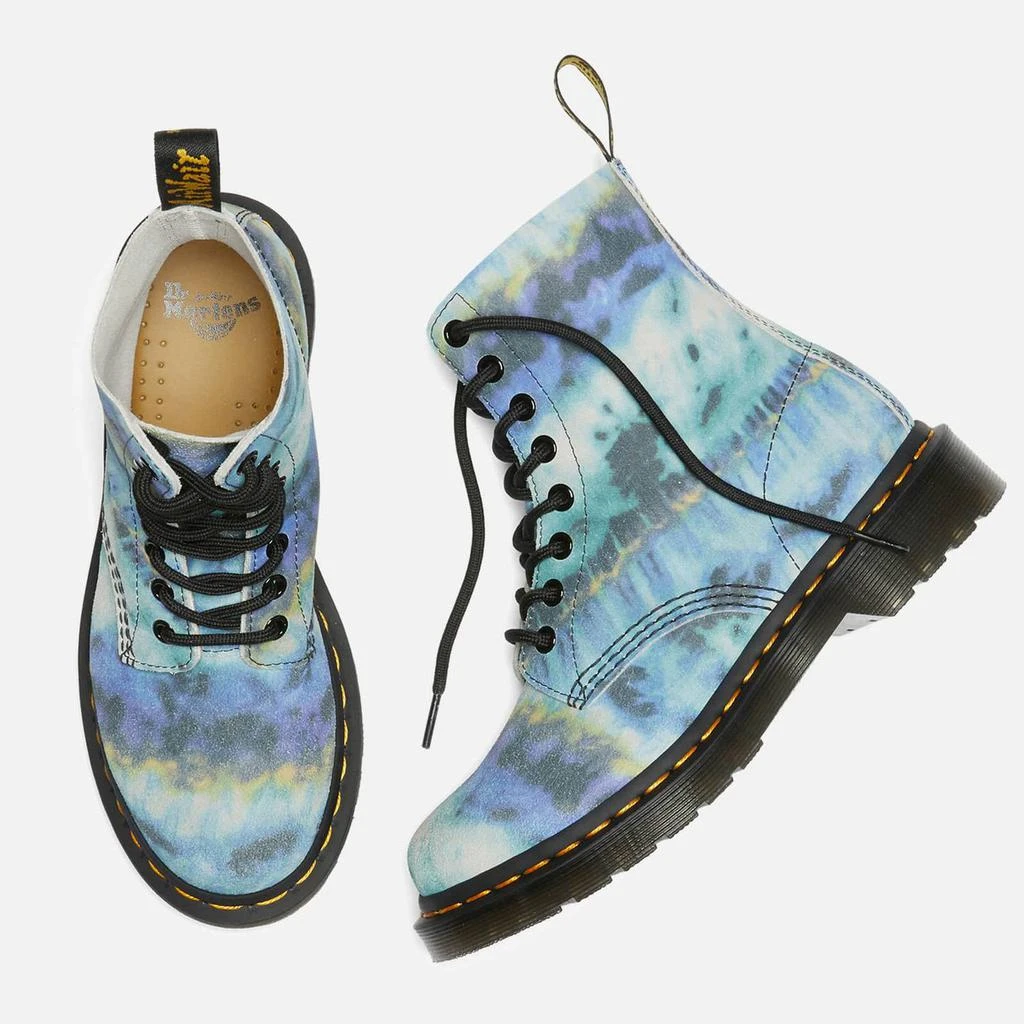 商品Dr. Martens|DR. MARTENS WOMEN'S 1460 PASCAL SUMMER TIE DYE SUEDE 8-EYE BOOTS - BLUE,价格¥821,第5张图片详细描述