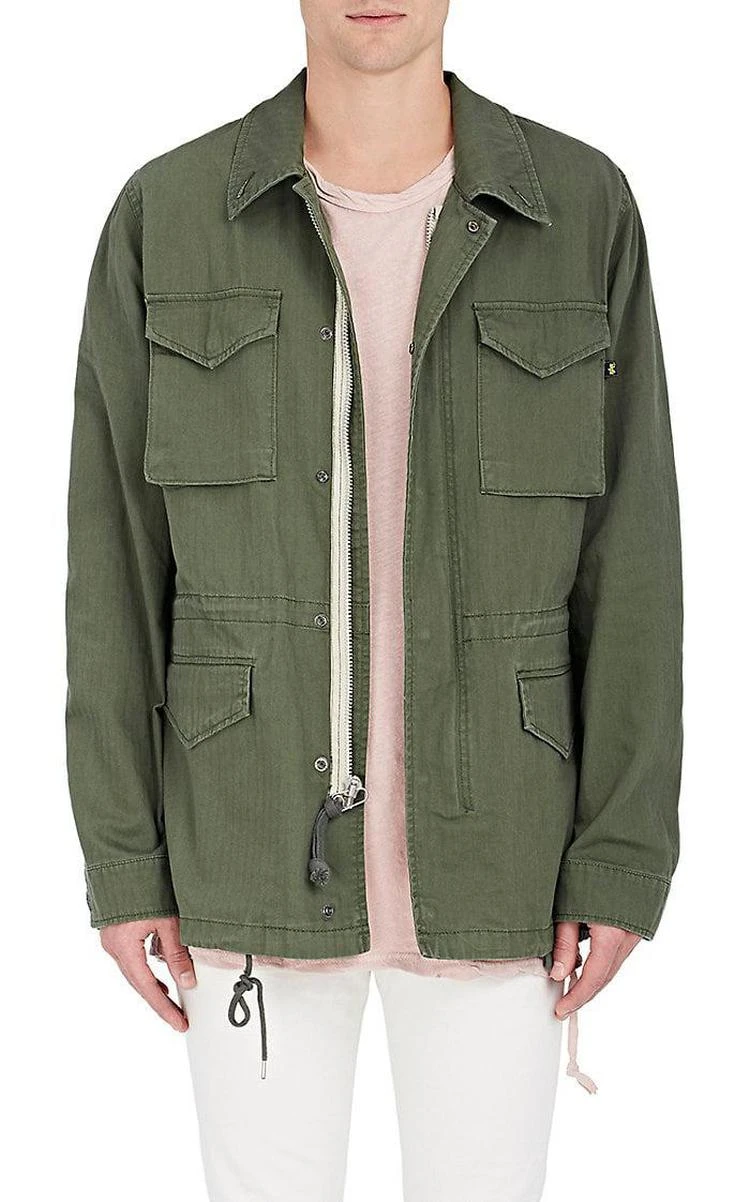 商品Alpha Industries|M-65 Defender Love Trumps Hate Field Jacket,价格¥775,第1张图片