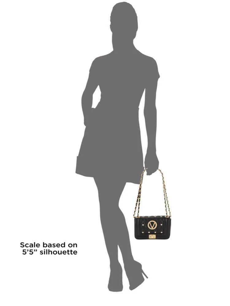 商品Mario Valentino|Studded Leather Shoulder Bag,价格¥1966,第3张图片详细描述