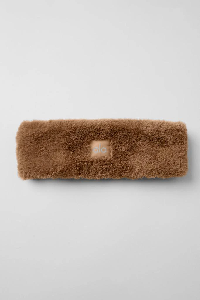 商品Alo|Faux Fur Ear Warmers - Toasted Almond,价格¥435,第2张图片详细描述