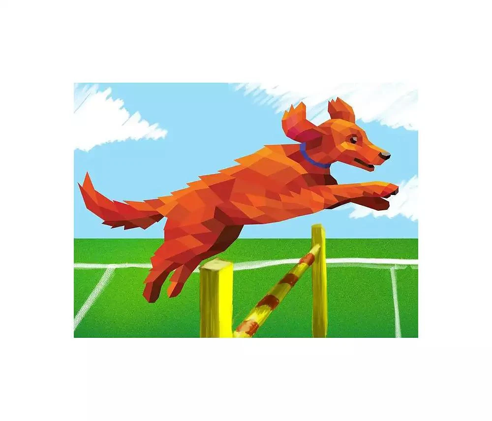 商品Barnes & Noble|Paint by Sticker- Dogs- Create 12 Stunning Images One Sticker at a Time! by Workman Publishing,价格¥126,第2张图片详细描述