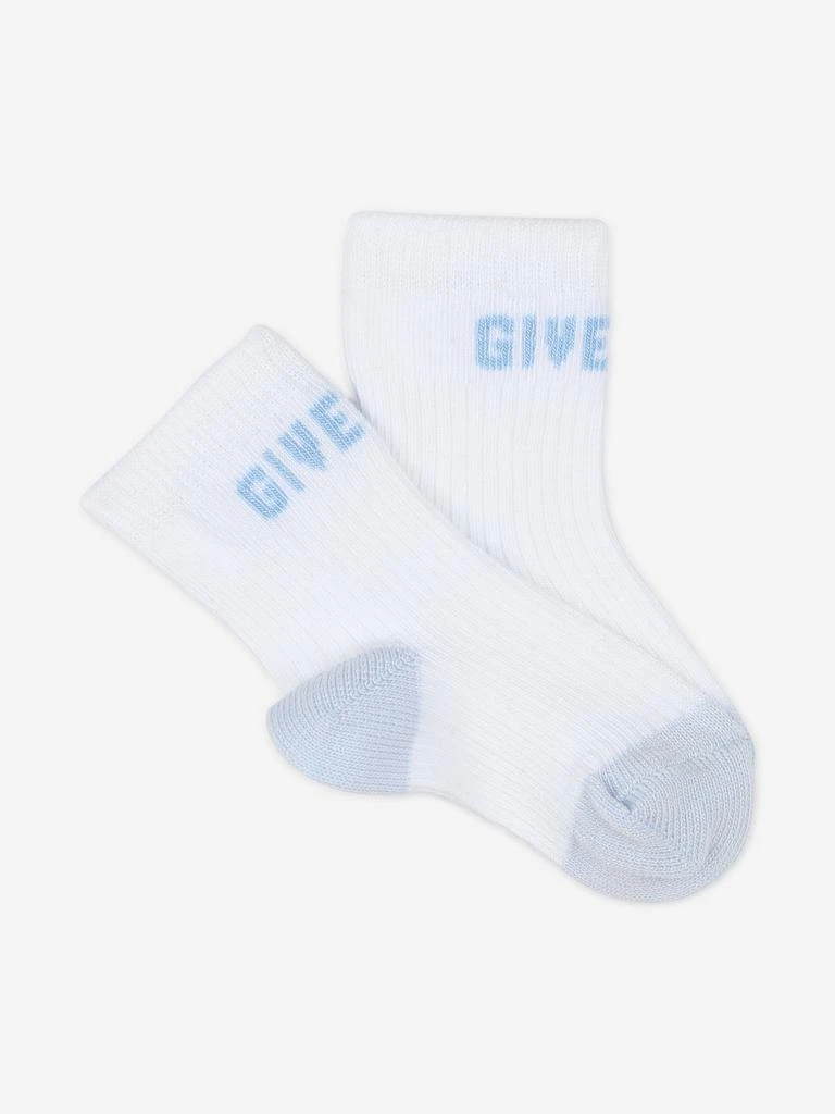 商品Givenchy|Givenchy Baby Boys 2 Pairs Of Socks Set in Blue,价格¥350,第3张图片详细描述