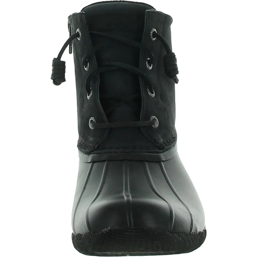 商品Sperry|Saltwater Womens Leather Ankle Rain Boots,价格¥526,第3张图片详细描述