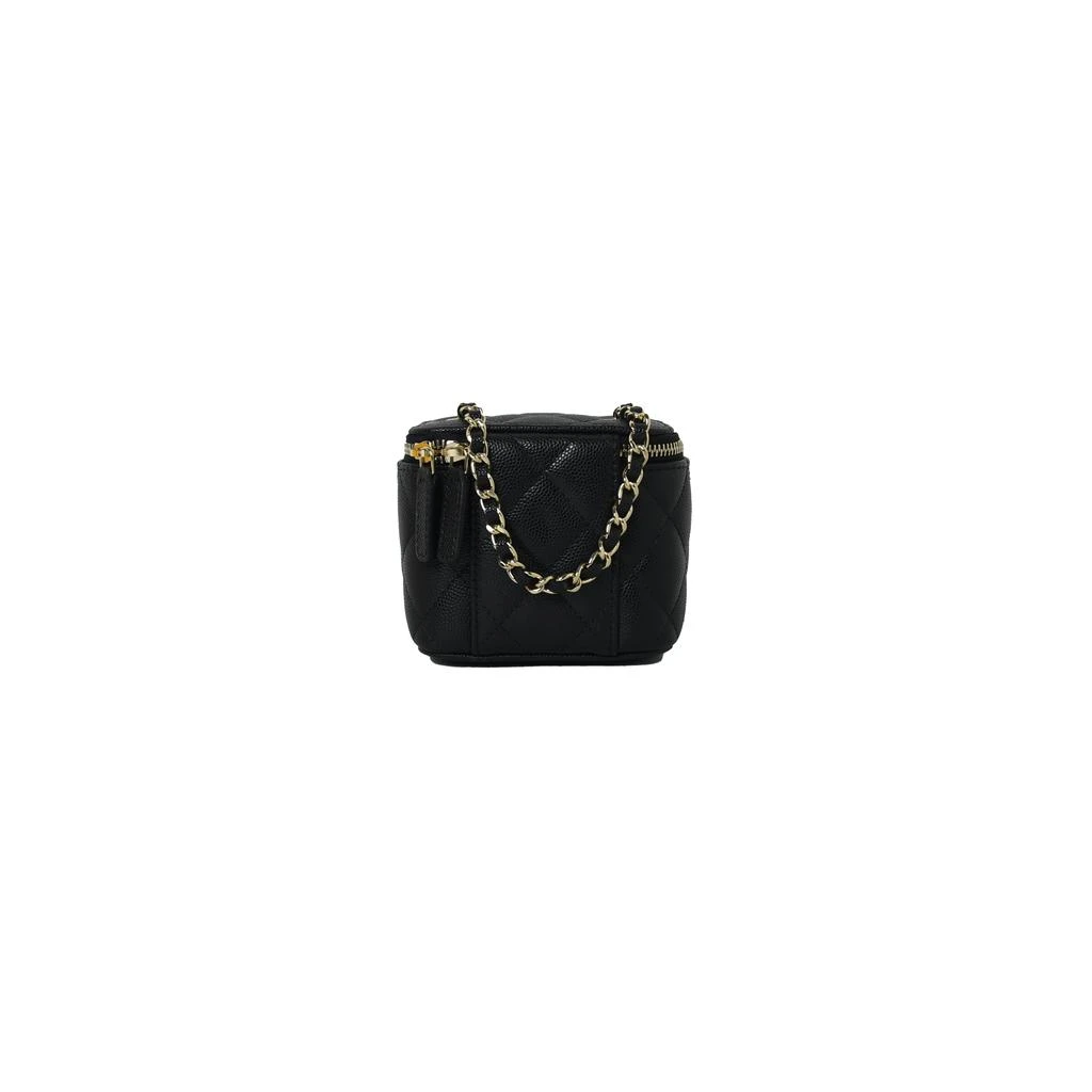 商品Chanel|Chanel Small Vanity Caviar Bag Black,价格¥23910,第3张图片详细描述