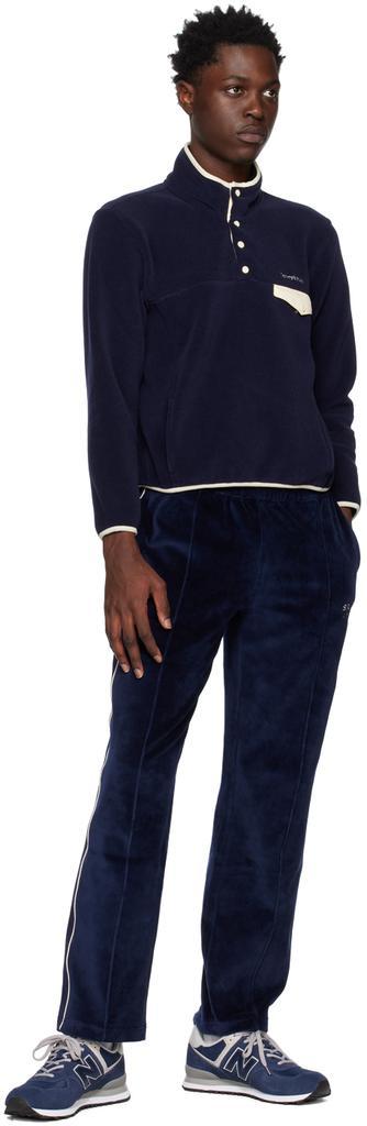 商品Sporty & Rich|Navy Serif Sweatshirt,价格¥1472,第6张图片详细描述
