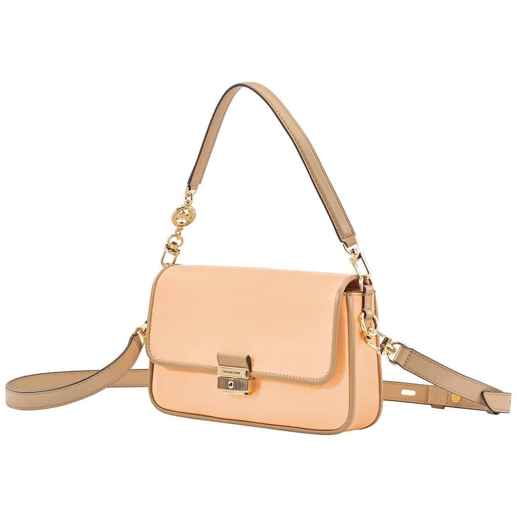 商品Michael Kors|Ladies Bradshaw Small Leather Shoulder Bag - Cantaloupe,价格¥1724,第2张图片详细描述