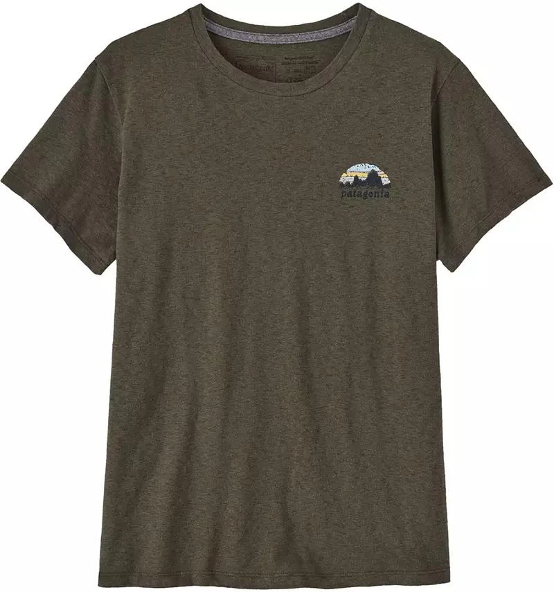 商品Patagonia|Patagonia Women's Skyline Stencil Responsibili-Tee Shirt,价格¥280,第2张图片详细描述