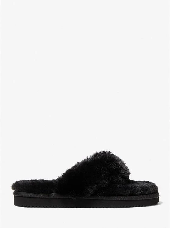 商品Michael Kors|Lala Faux Fur Slipper,价格¥232,第2张图片详细描述