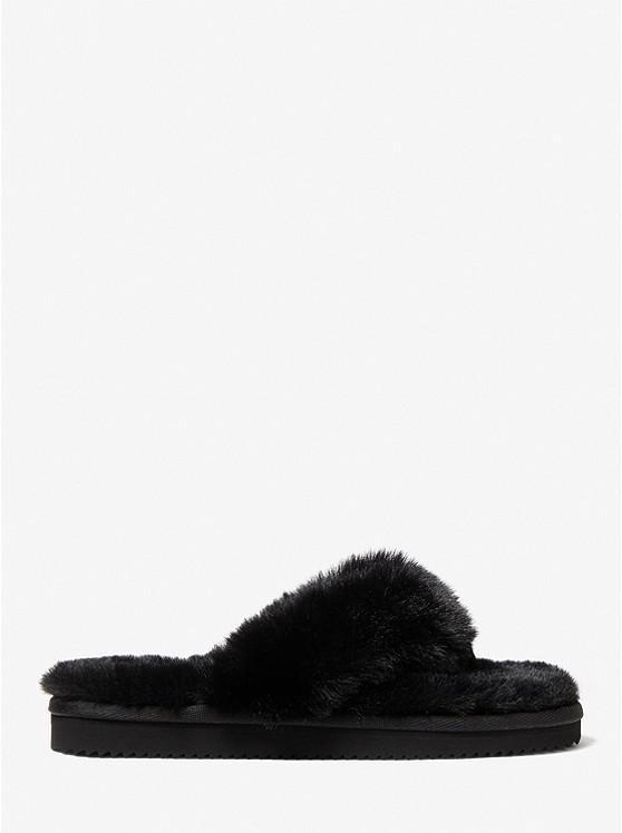 商品Michael Kors|Lala Faux Fur Slipper,价格¥307,第4张图片详细描述
