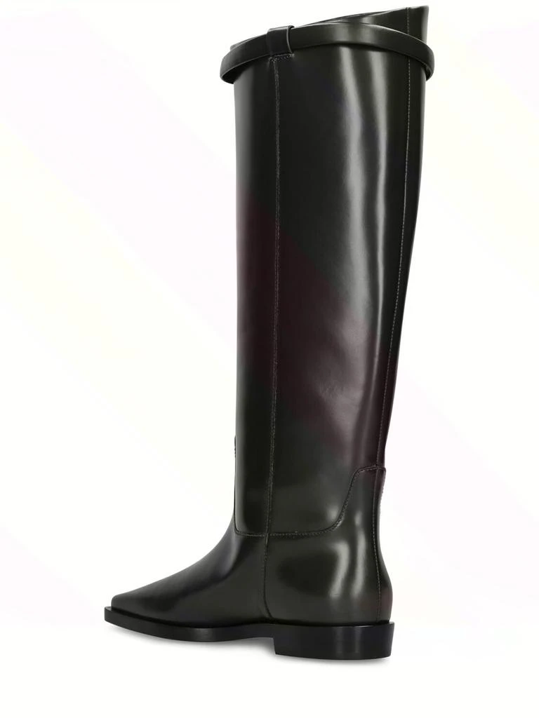 商品Totême|10mm The Riding Leather Tall Boots,价格¥8856,第3张图片详细描述