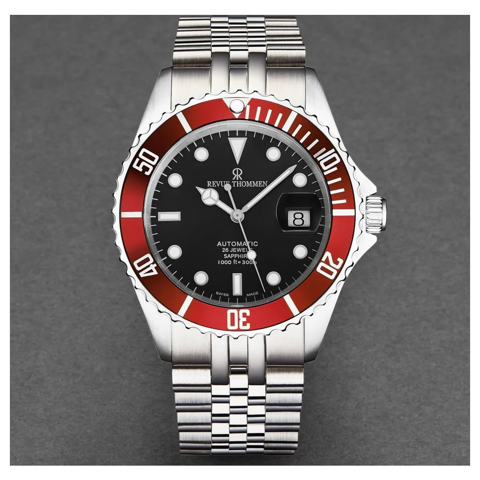 商品Revue Thommen|Revue Thommen Diver Men's Automatic Watch,价格¥4190,第4张图片详细描述