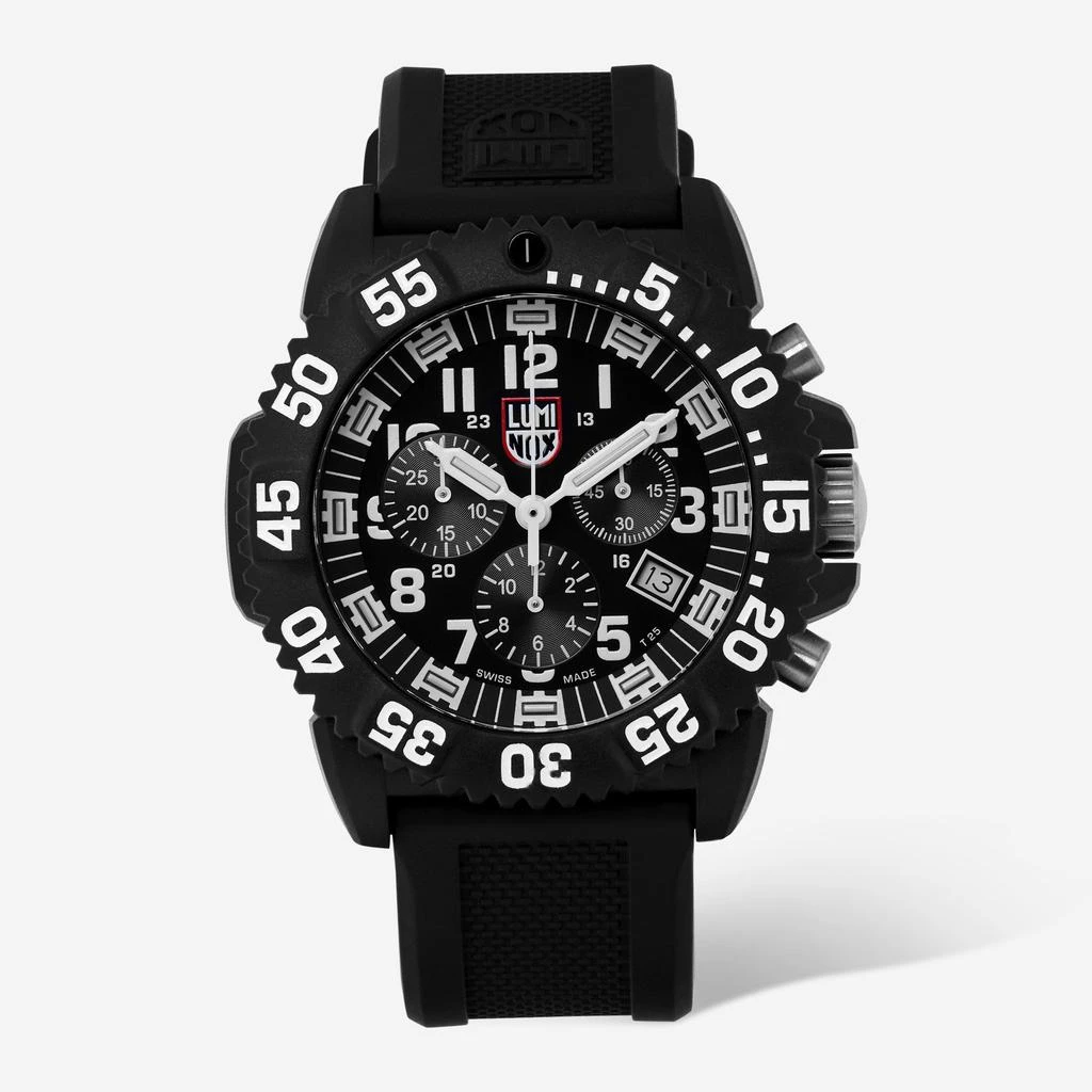 商品Luminox|Luminox Navy SEAL Colormark Chronograph 44mm Quartz Men's Watch XS.3081,价格¥2135,第1张图片