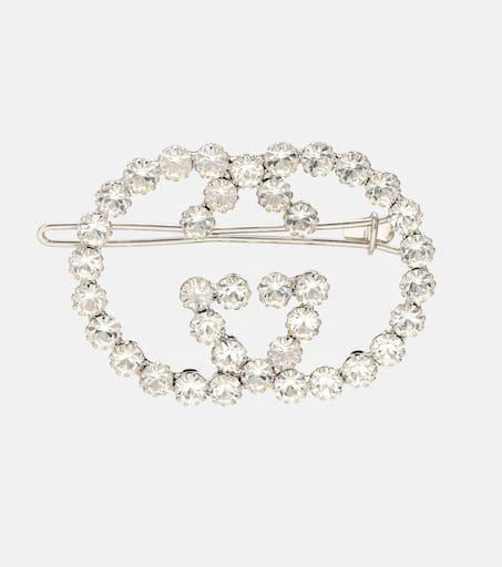 商品Gucci|GG embellished hair clip,价格¥4630,第1张图片