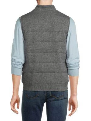 商品Saks Fifth Avenue|Cashmere Blend Reversible Vest,价格¥413,第2张图片详细描述