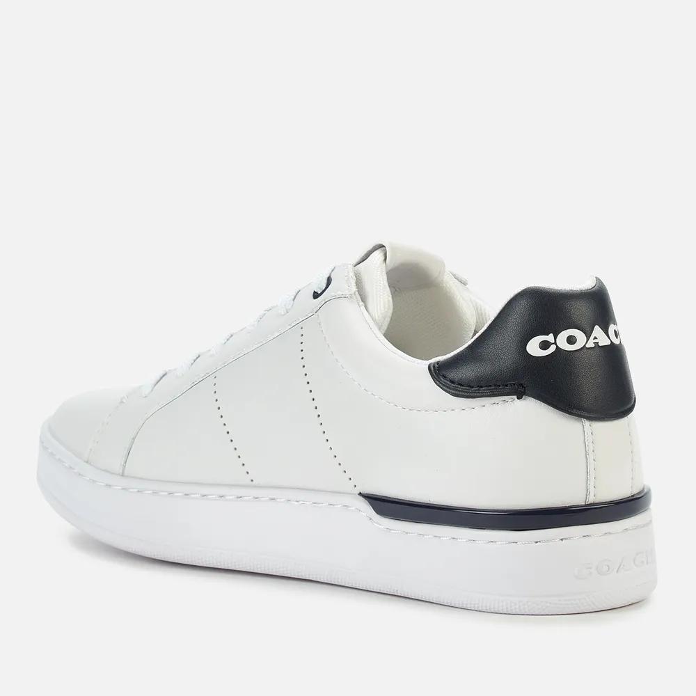 商品Coach|Coach Women's Lowline Leather Cupsole Trainers,价格¥1100,第4张图片详细描述