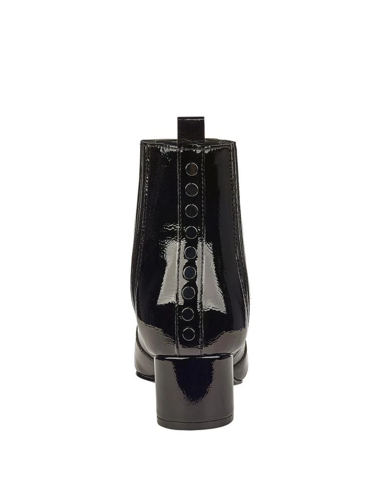 商品KENDALL & KYLIE|Laila Patent 漆皮短靴踝靴,价格¥514,第2张图片详细描述