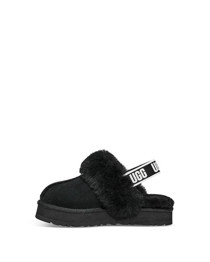 商品UGG|Girls' Funkette Shearling Slingback Slippers - Toddler,价格¥568,第5张图片详细描述