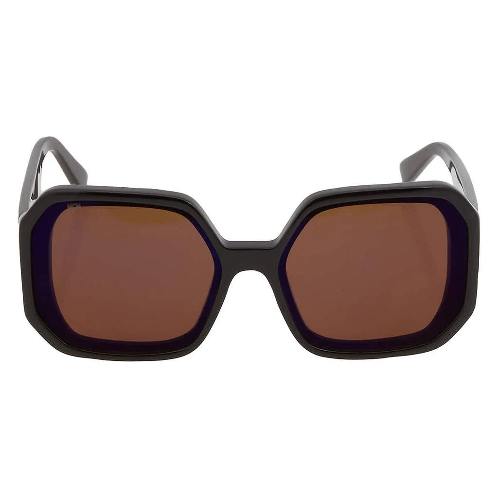 商品MCM|MCM Brown Geometric Ladies Sunglasses MCM709S 002 60,价格¥366,第1张图片