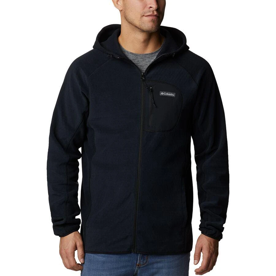 商品Columbia|Outdoor Tracks Hooded Full-Zip Jacket - Men's,价格¥418,第1张图片