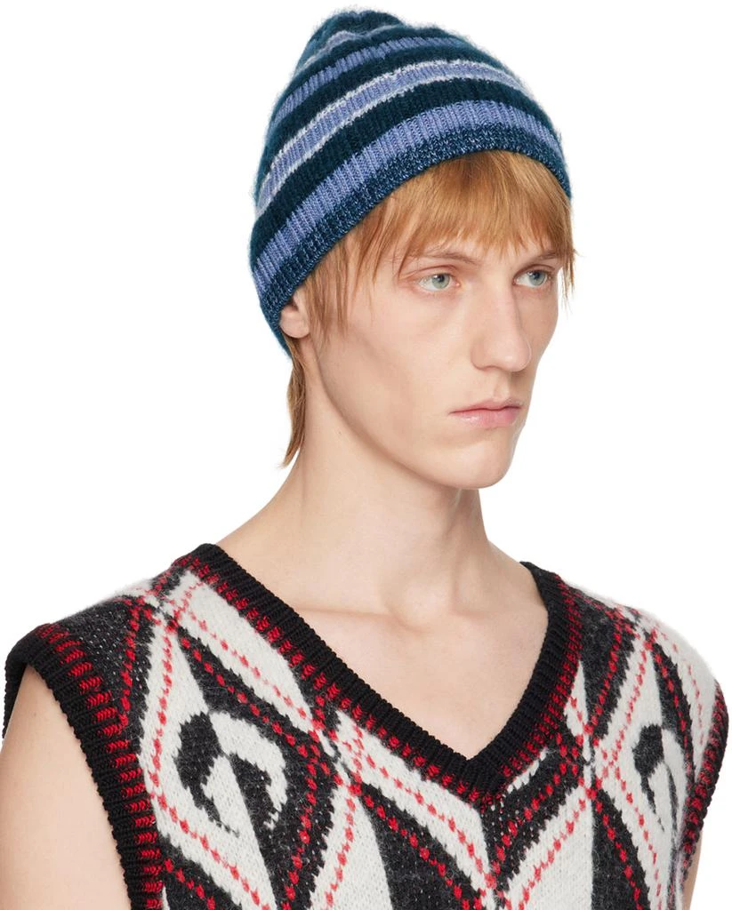 商品paria /FARZANEH|Blue Toothpaste Beanie,价格¥381,第2张图片详细描述