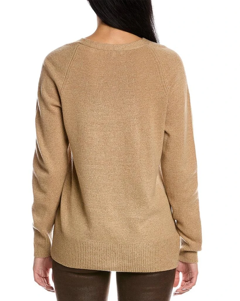 商品Vince|Vince Marled V-Neck Wool & Cashmere-Blend Top,价格¥1032,第2张图片详细描述
