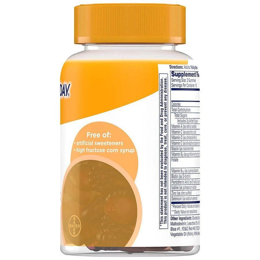 商品One A Day|MultiPlus Immunity Multivitamin Fruit,价格¥32,第2张图片详细描述