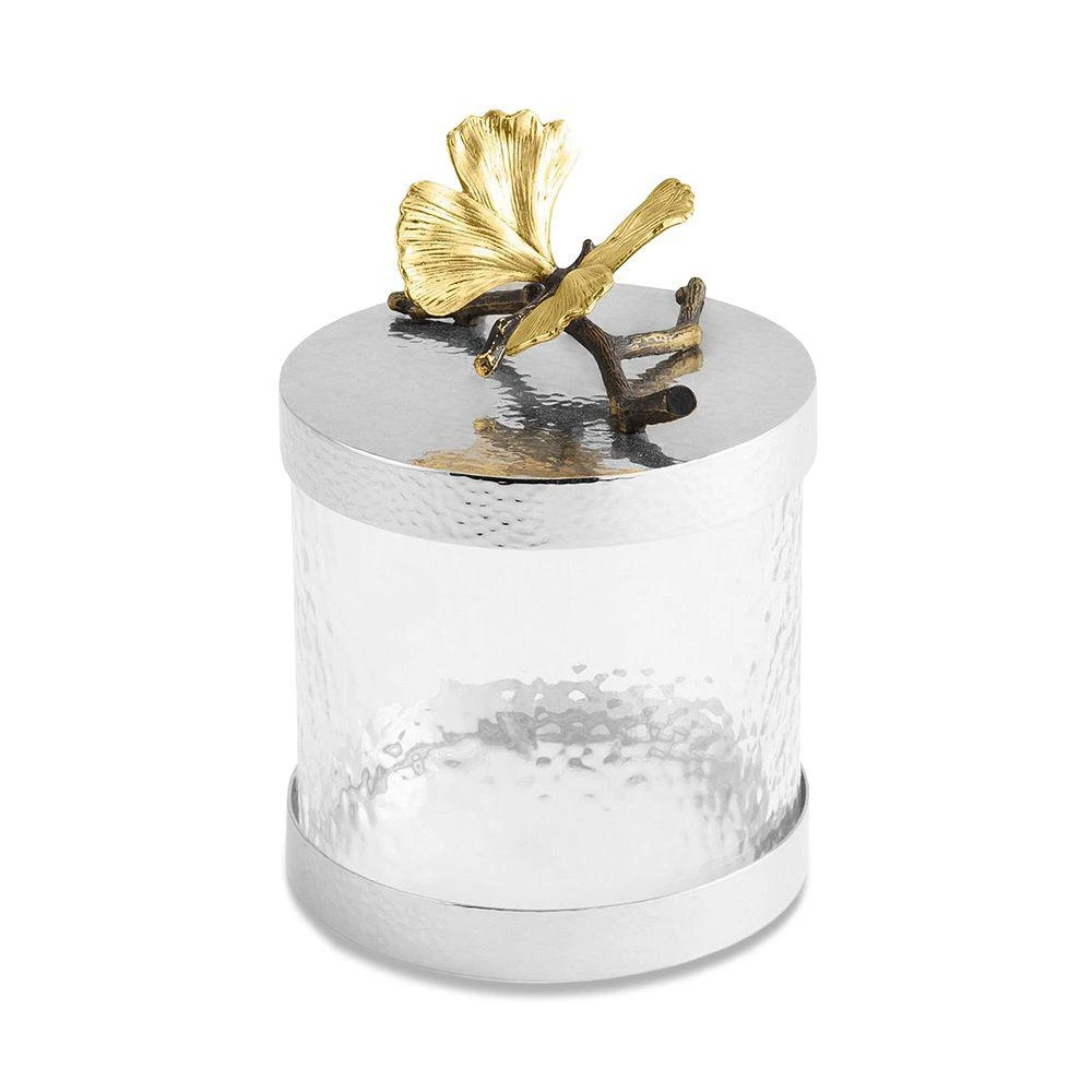 商品Michael Aram|Butterfly Ginkgo Extra Small Canister,价格¥757,第1张图片