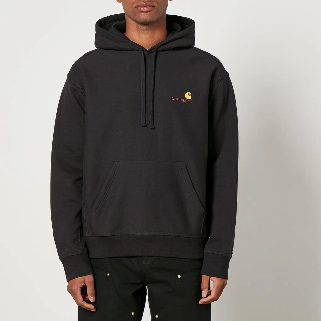 商品Carhartt WIP|Carhartt WIP Hooded American Script Cotton-Blend Hoodie,价格¥993,第1张图片