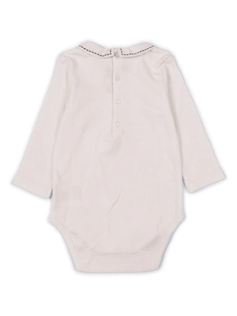 商品Tartine et Chocolat|Tartine et Chocolat Pointed Collar Bodysuit,价格¥520,第2张图片详细描述