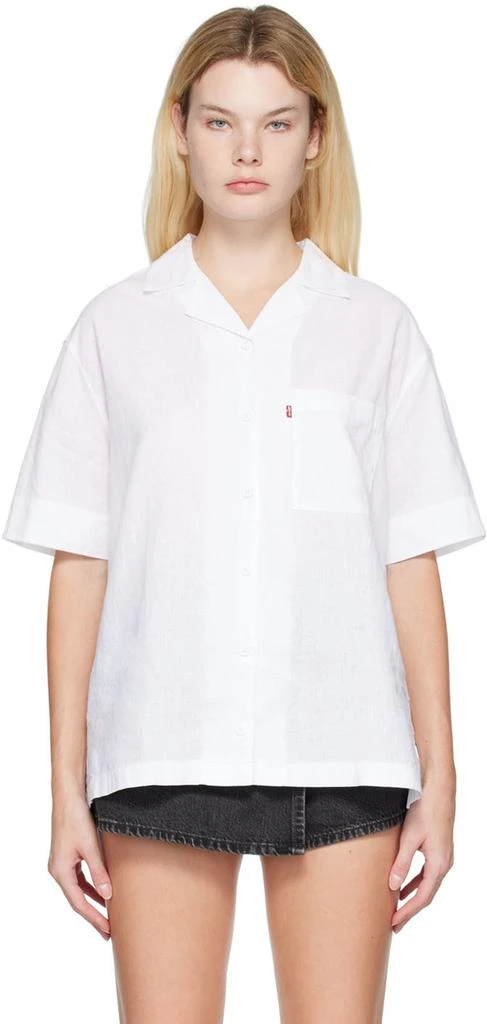 商品Levi's|White Ari Resort Shirt,价格¥312,第1张图片