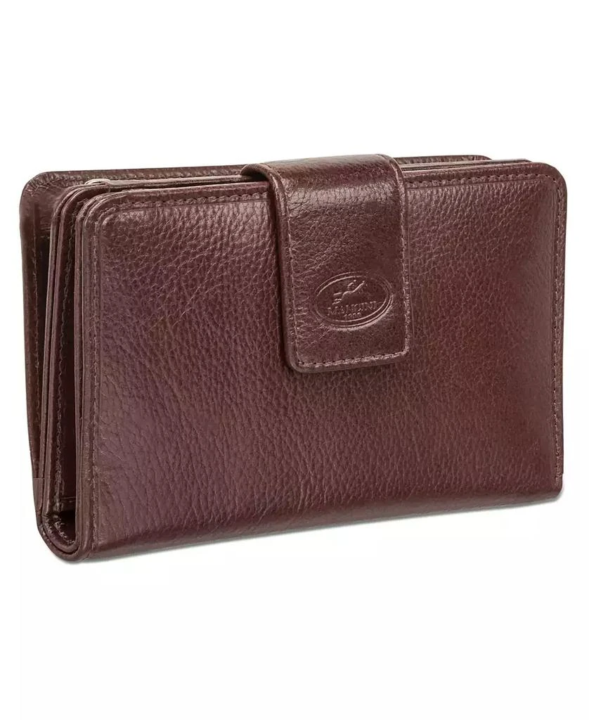 Equestrian-2 Collection RFID Secure Medium Clutch Wallet 商品