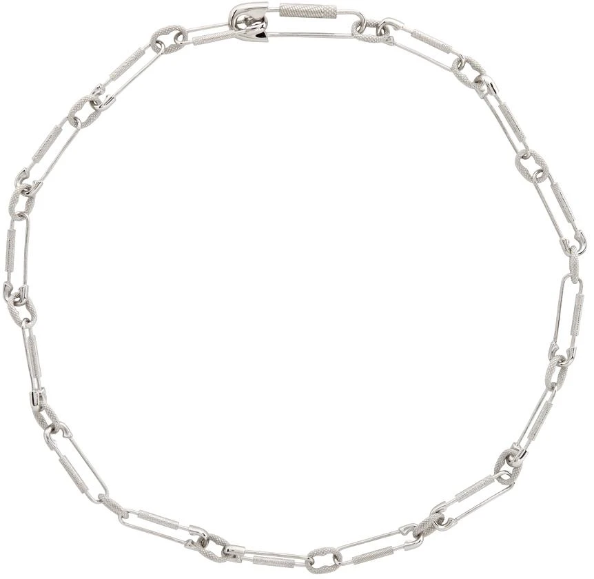 商品Givenchy|Silver G Clip Necklace,价格¥2869,第1张图片