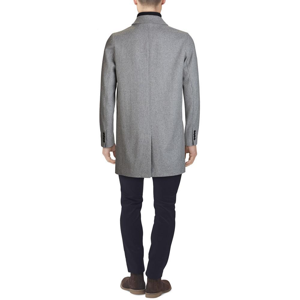 商品Cole Haan|Men's Melton Classic-Fit Topcoat,价格¥1669,第4张图片详细描述