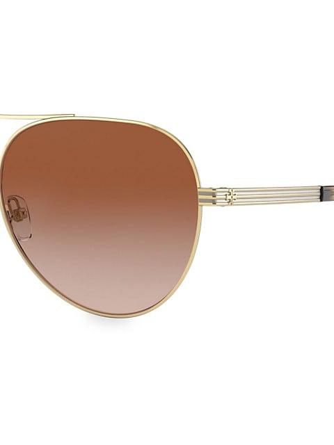 59MM Aviator Sunglasses商品第3张图片规格展示