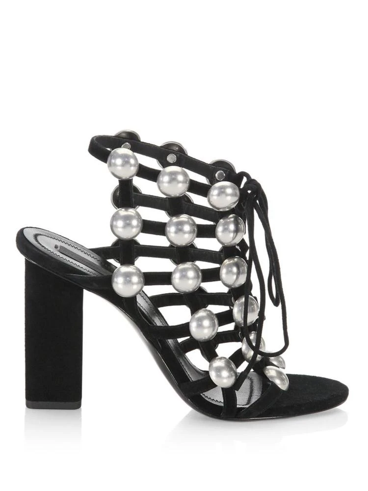 商品Alexander Wang|Rubie Suede Sandals,价格¥5646,第5张图片详细描述