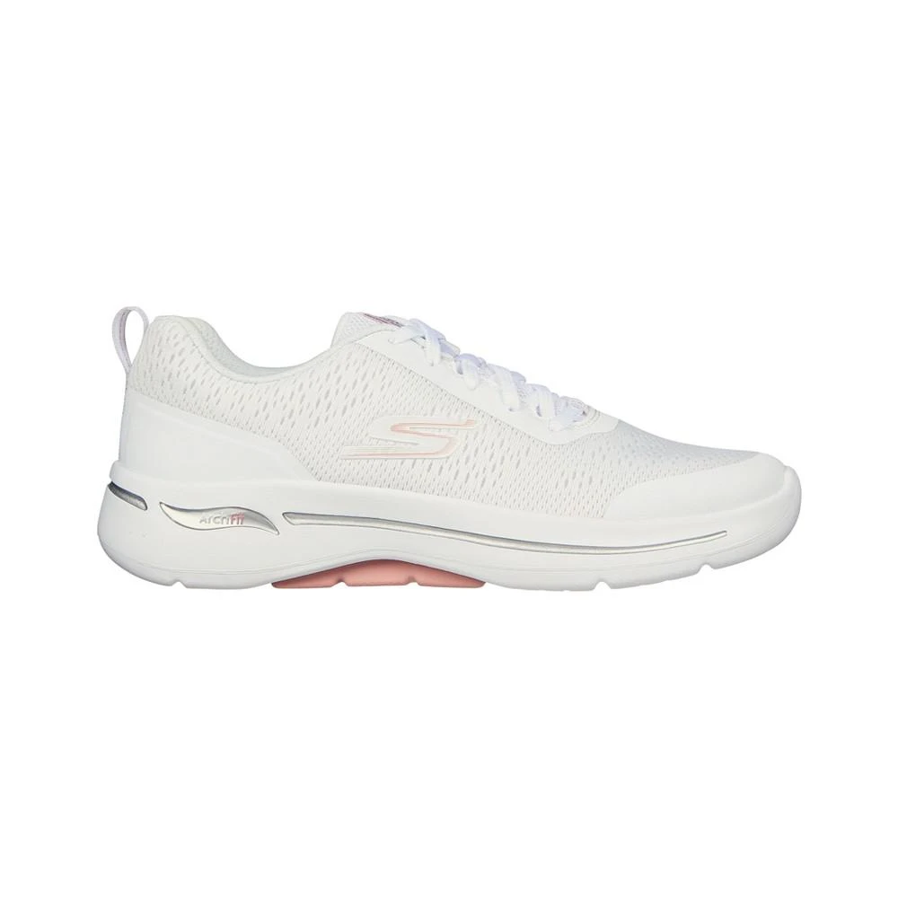 商品SKECHERS|Women's Go Walk Arch Fit - Uptown Summer Casual Sneakers from Finish Line,价格¥603,第2张图片详细描述