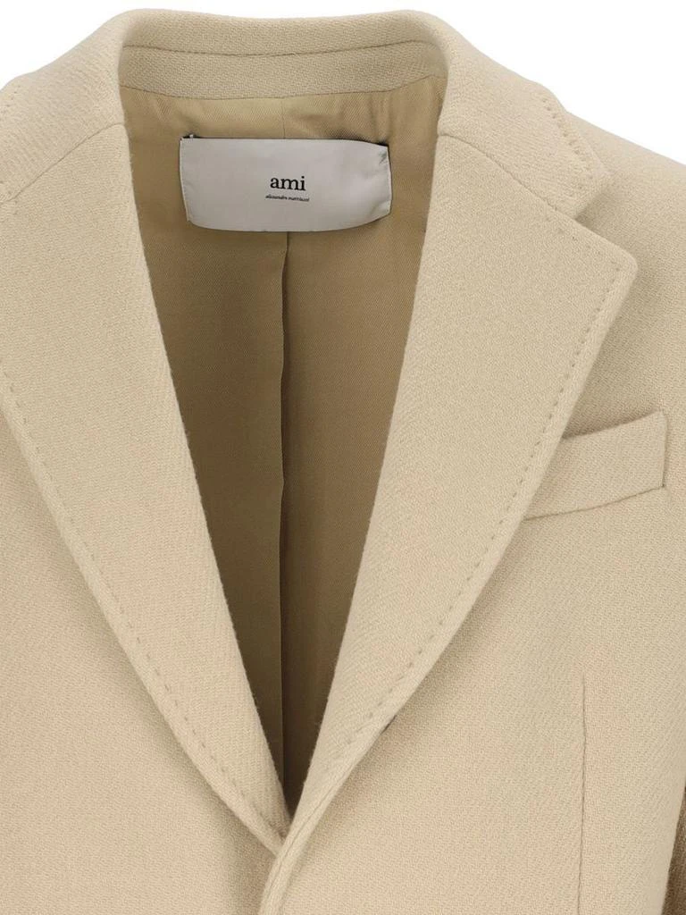 商品AMI|AMI Paris Coats & Jackets in Beige,价格¥4592,第3张图片详细描述