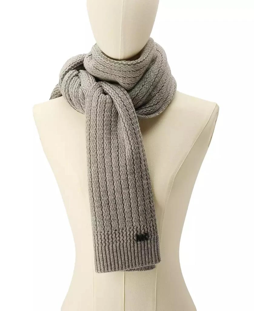 商品Michael Kors|Men's Racked Ribbed Scarf,价格¥292,第5张图片详细描述